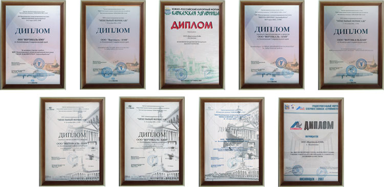 Дипломы