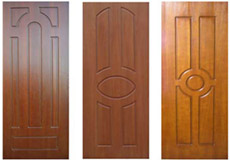 Варианты дверных накладок МДФ с фрезеровкой